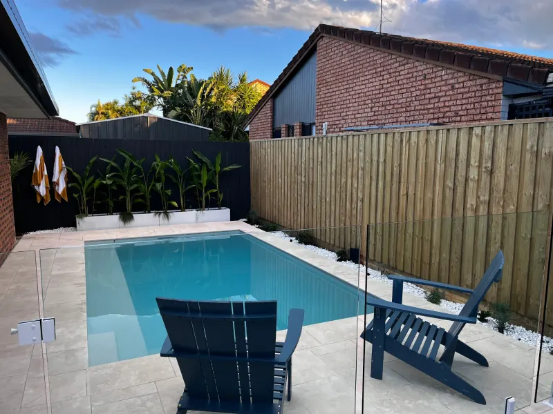 Pool built by Flotech Pools for Sarah C.